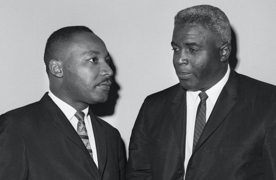 Martin Luther King Jr., Jackie Robinson