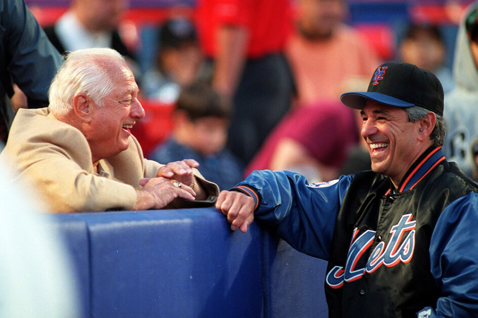 Tommy Lasorda, Bobby Valentine