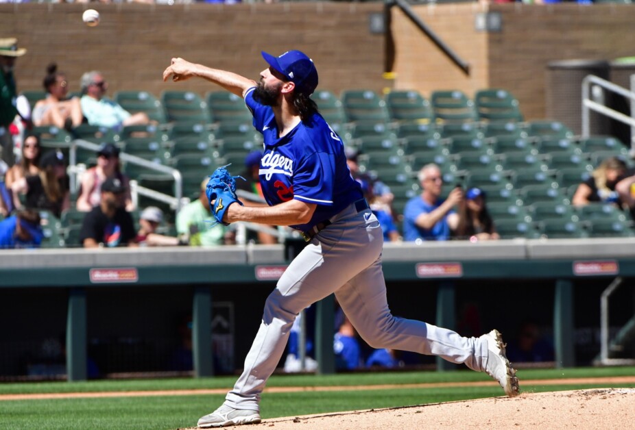 Tony Gonsolin, 2022 Spring Training