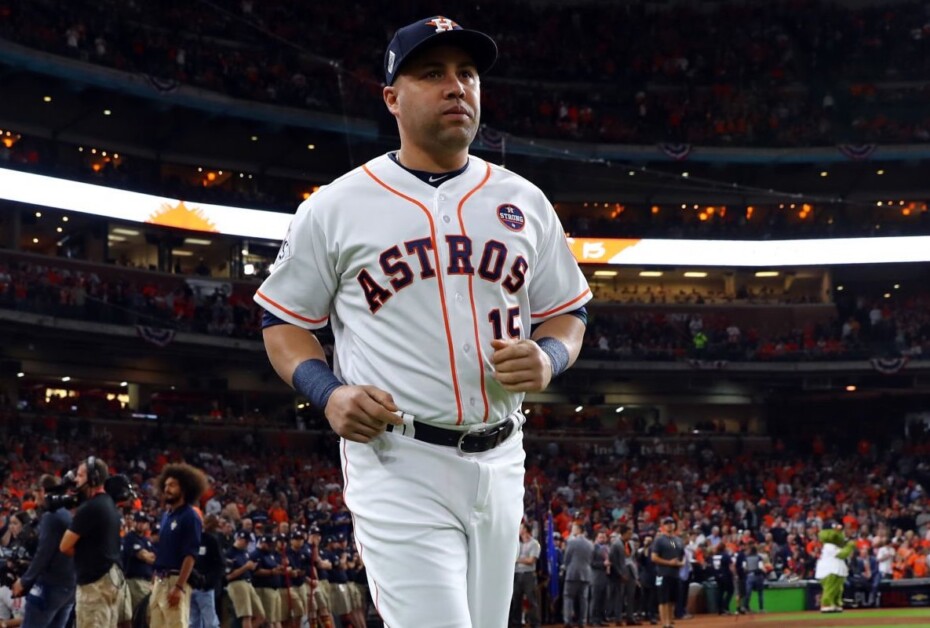 Carlos Beltran, 2017 World Series