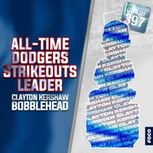 Clayton Kershaw bobblehead, FOCO