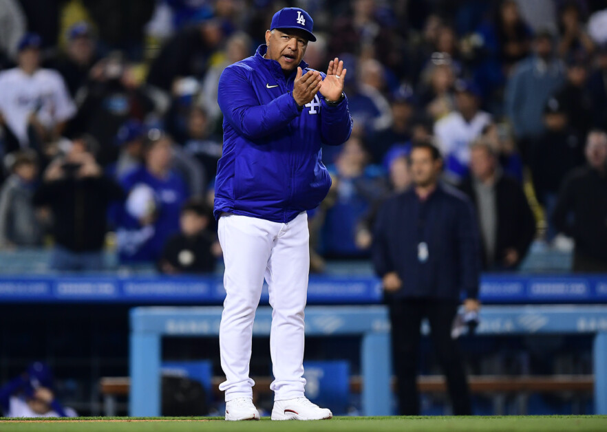 Dave Roberts, Dodgers win