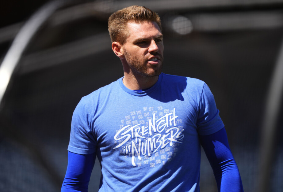 Freddie Freeman, Strength in Numbers t-shirt