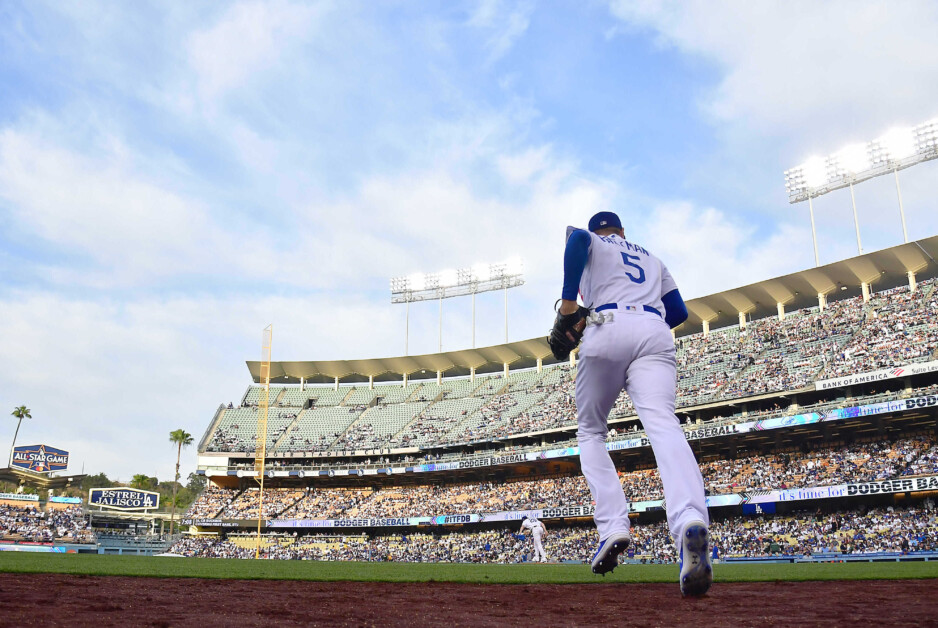 Freddie Freeman, Dodger Stadium view