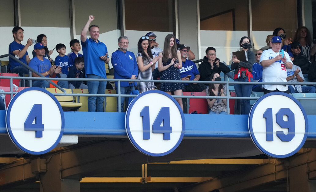 Gil Hodges, Charley Steiner, Dodger Stadium Ring of Honor