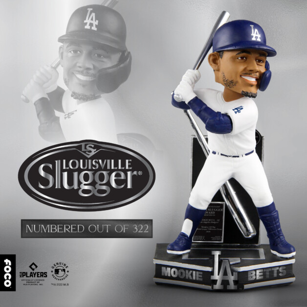 Mookie Betts, Silver Slugger, FOCO bobblehead