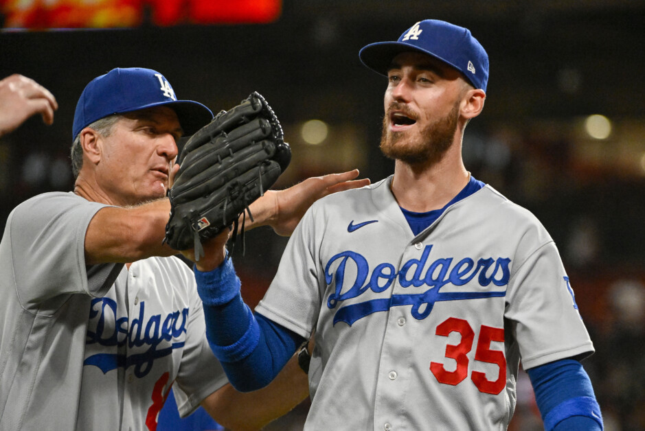 Cody Bellinger, Bob Geren, Dodgers win