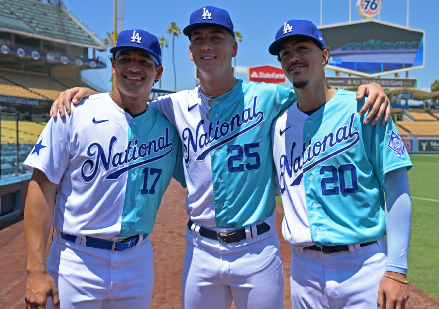 Diego Cartaya, Bobby Miller, Miguel Vargas, 2022 MLB All-Star Futures Game