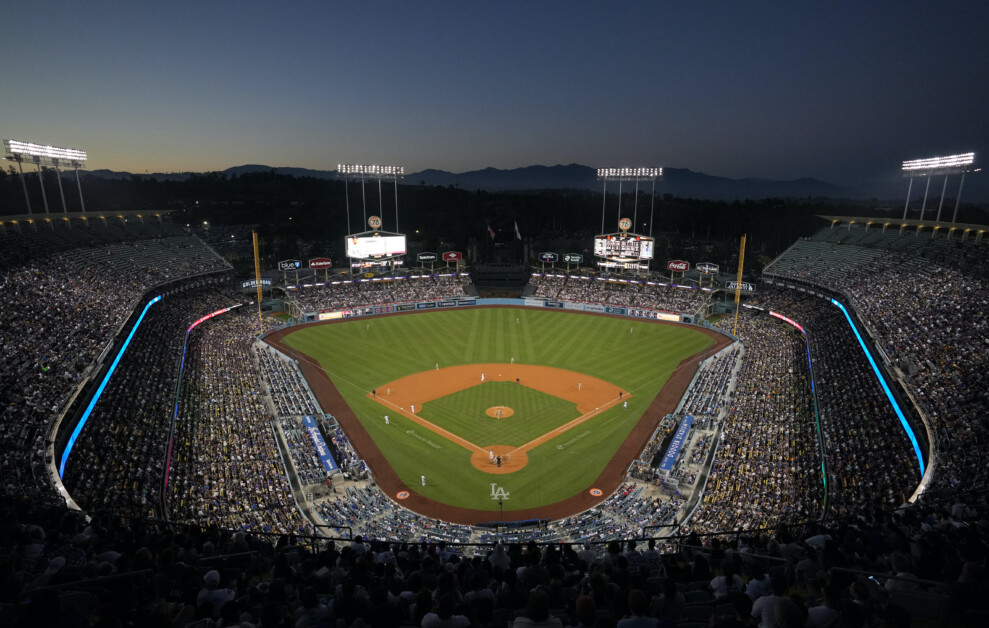 Dodger Stadium view