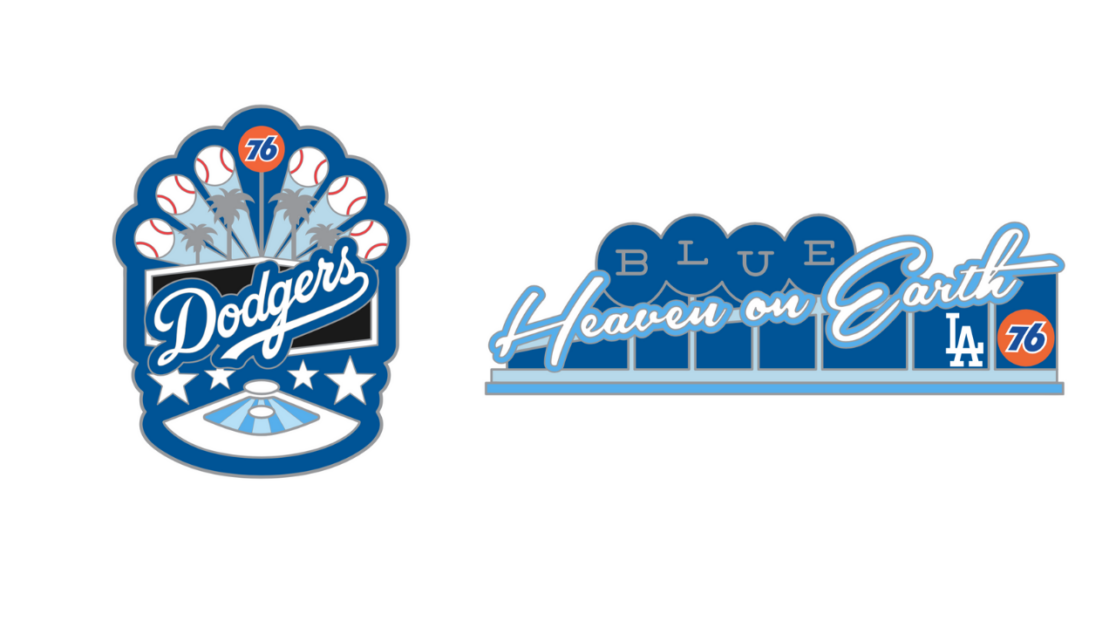 Dodgers 76 pins, 2022 season