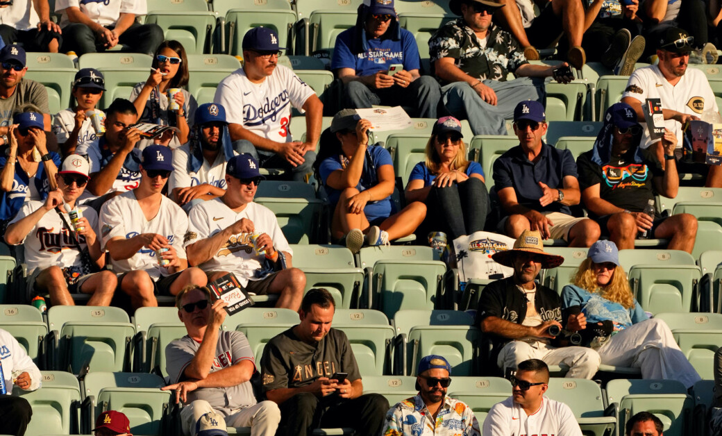 Dodgers fans, 2022 MLB All-Star Game