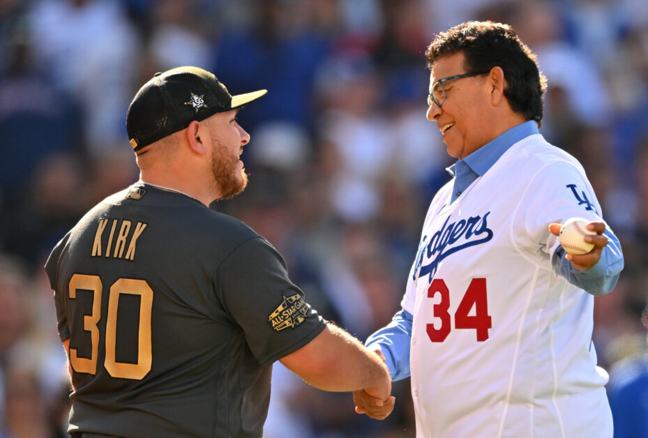 Fernando Valenzuela, Alejandro Kirk, 2022 MLB All-Star Game