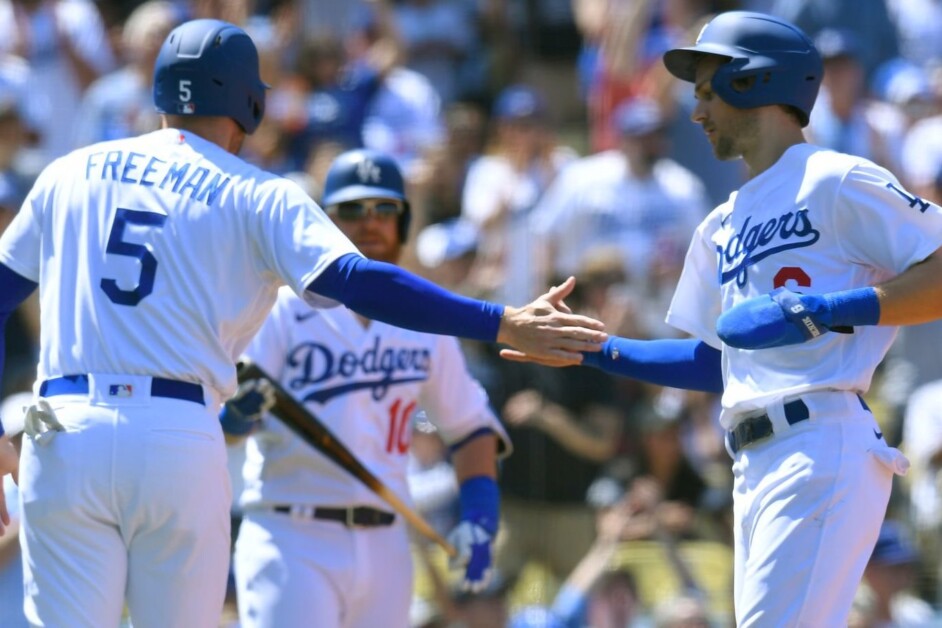 Freddie Freeman, Justin Turner, Trea Turner