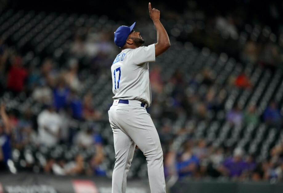 Hanser Alberto, Dodgers win