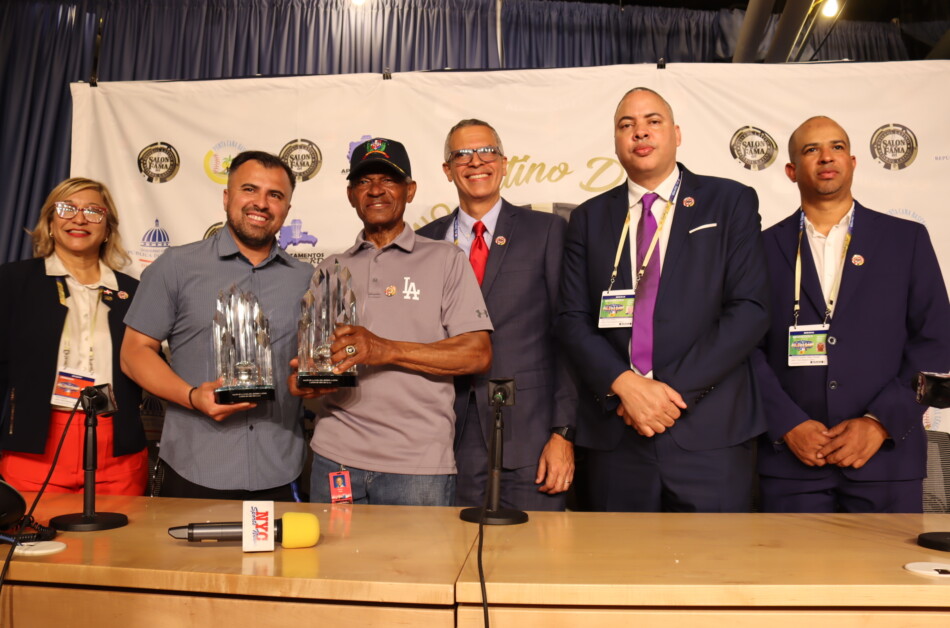 Juan Dorado, Manny Mota, Latino Baseball Hall of Fame