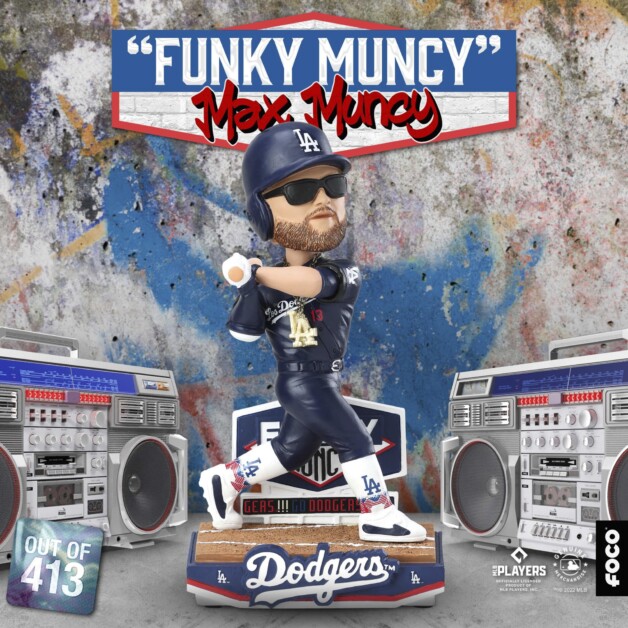 Max Muncy, Dodgers bobblehead, FOCO