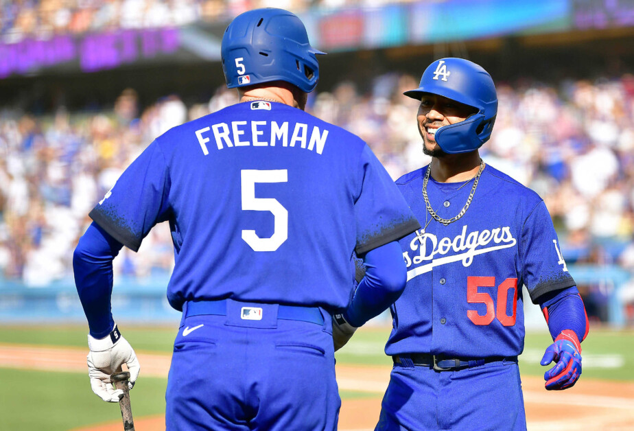 Mookie Betts, Freddie Freeman, Dodgers City Connect