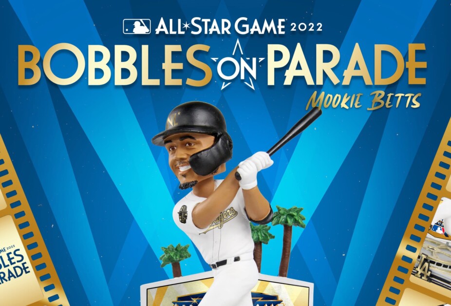 Mookie Betts bobblehead, FOCO, 2022 All-Star Game