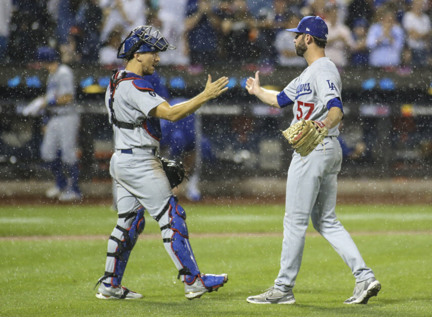 Austin Barnes, Jake Reed, Dodgers win