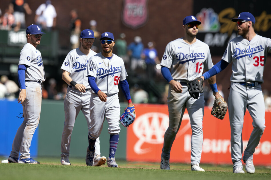 Cody Bellinger, Mookie Betts, Joey Gallo, Gavin Lux, Trea Turner, Dodgers win