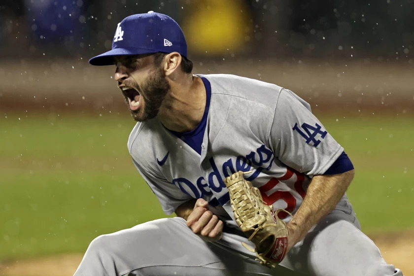 Jake Reed, Dodgers win