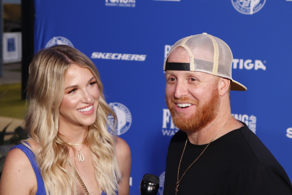 Justin Turner, Kourtney Turner, Eighth Annual Ping Pong 4 Purpose