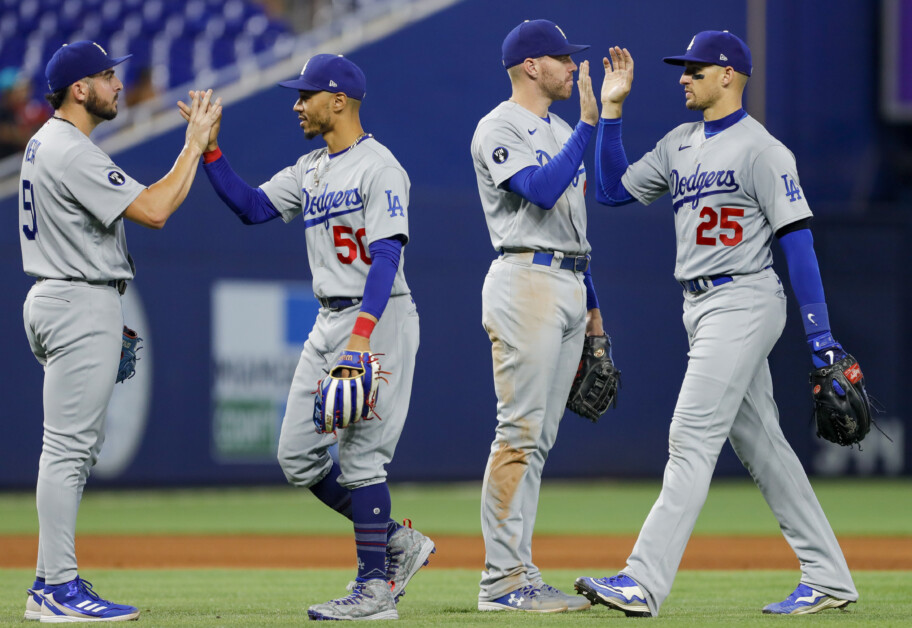 Mookie Betts, Freddie Freeman, Trayce Thompson, Alex Vesia, Dodgers win