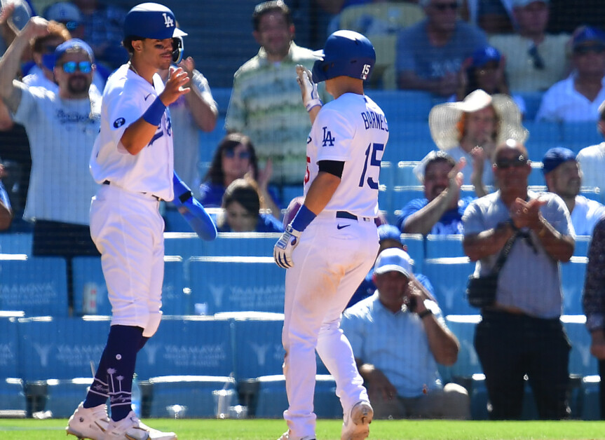 Austin Barnes, Miguel Vargas