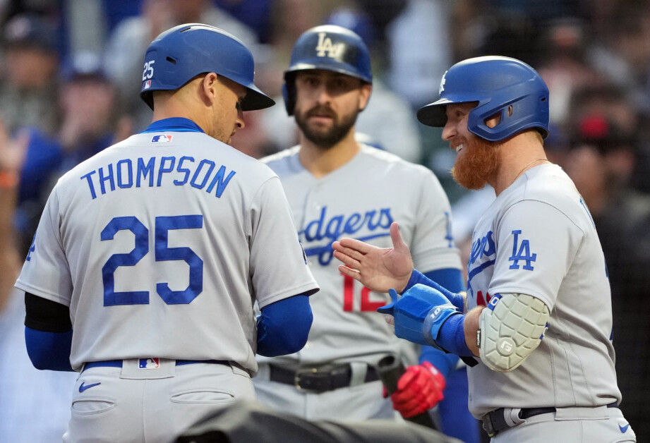 Joey Gallo, Trayce Thompson, Justin Turner