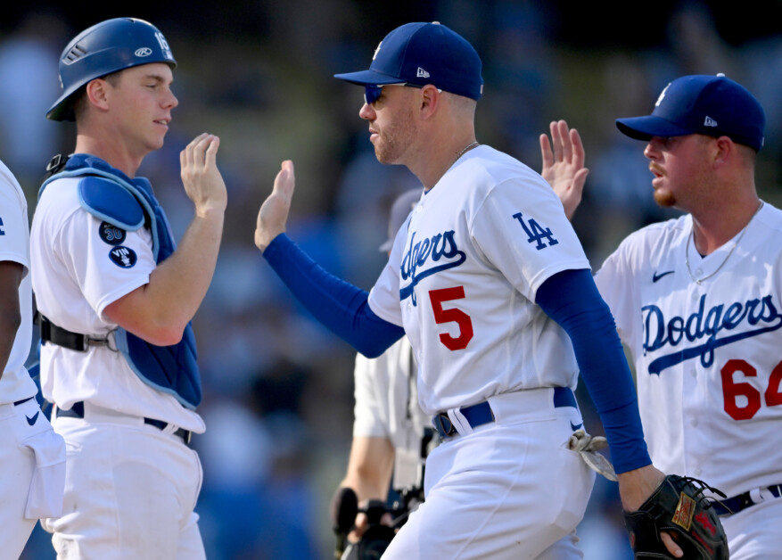 Caleb Ferguson, Freddie Freeman, Will Smith, Dodgers win