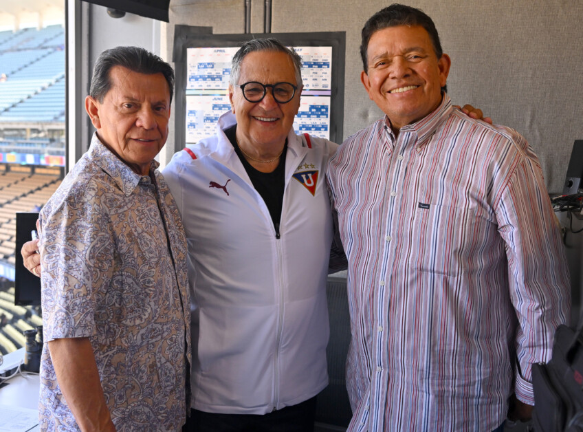 Jaime Jarrín, Fernando Valenzuela, Pepe Yñiguez