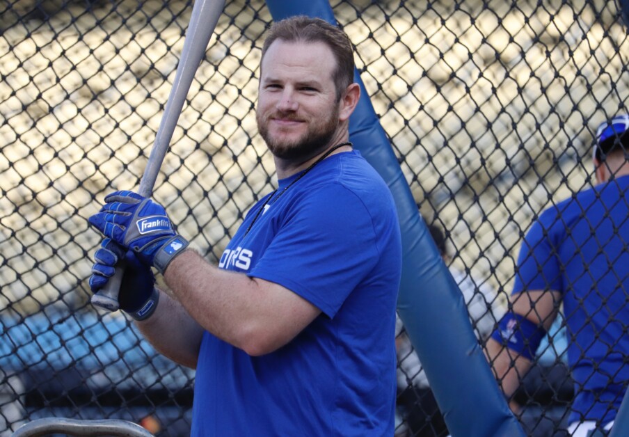 Max Muncy, 2022 NLDS workout