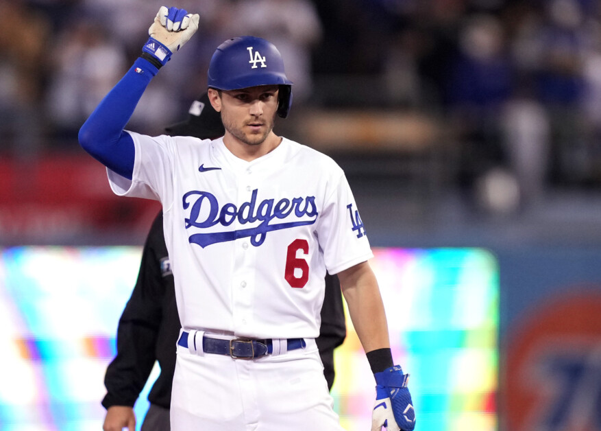 Trea Turner, head-tap celebration, 2022 NLDS