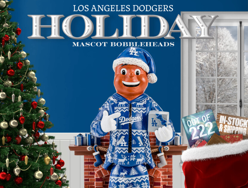 Dodgers holiday bobblehead, FOCO