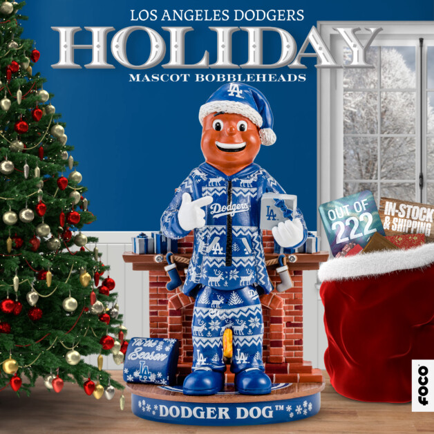 Dodgers holiday bobblehead, FOCO