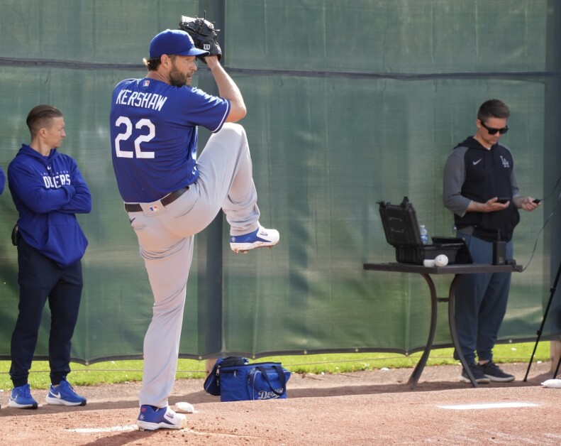 Clayton Kershaw, 2023 Spring Training