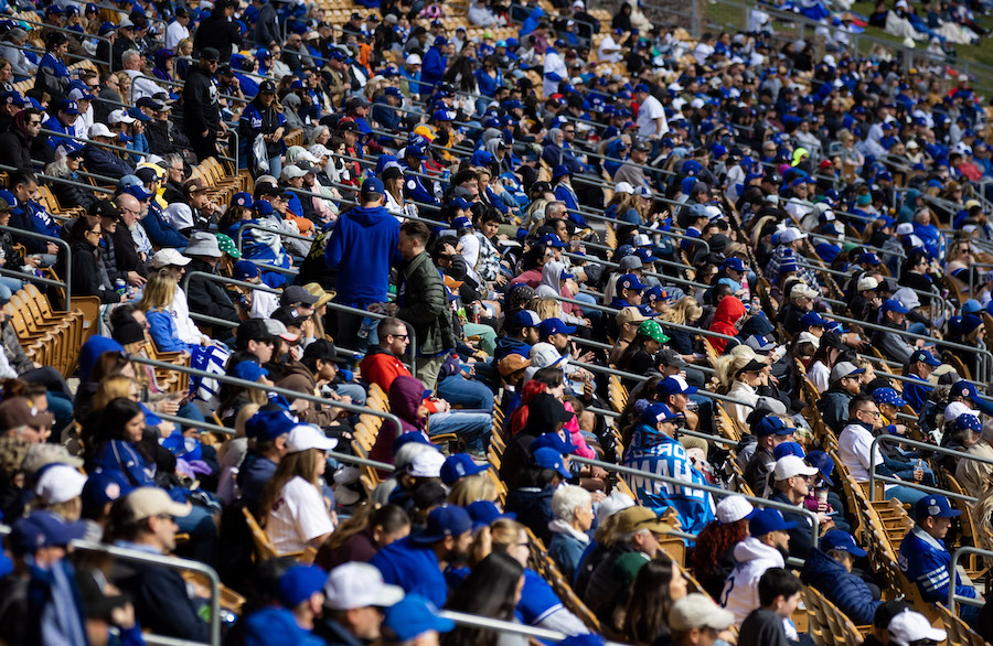 Fans, Camelback Ranch seats, 2023 Spring Training