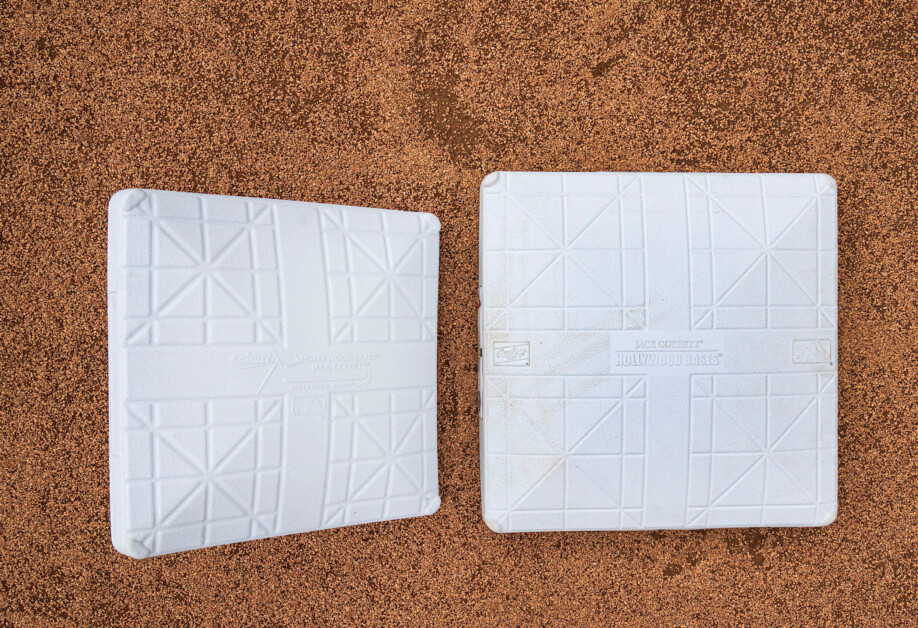 New base size, old base size, 2023 Spring Training