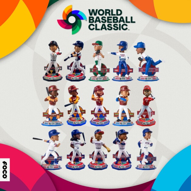 Freddie Freeman bobblehead, Julio Urías bobblehead, World Baseball Classic, FOCO