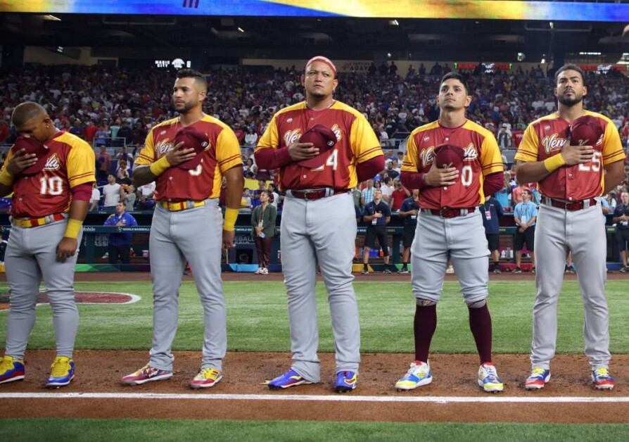 Miguel Cabrera, Eduardo Escobar, David Peralta, 2023 World Baseball Classic