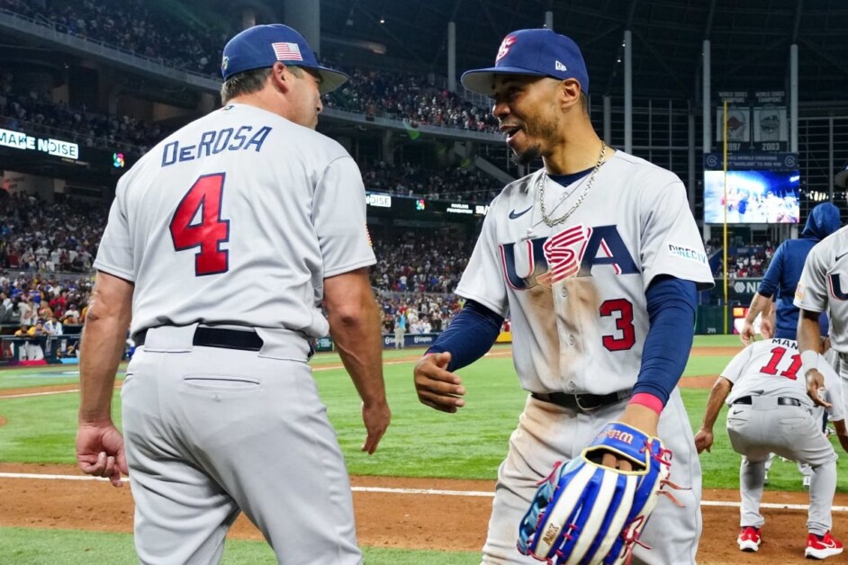 Mookie Betts, Mark DeRosa, 2023 World Baseball Classic