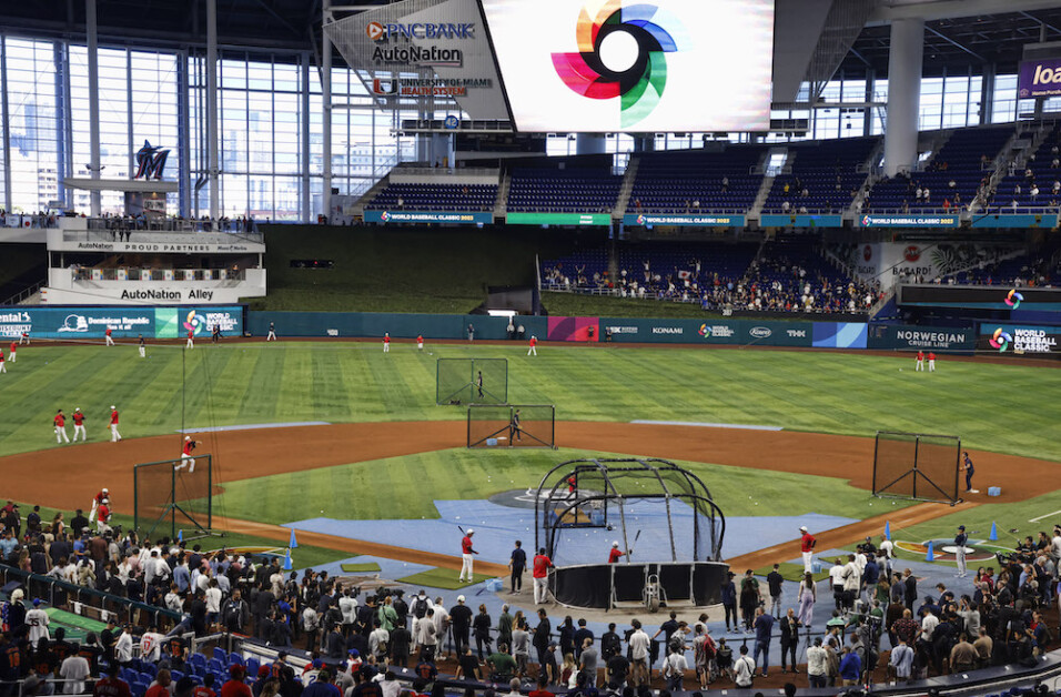 loanDepot Park view, 2023 World Baseball Classic