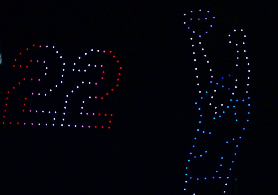 Clayton Kershaw, Dodgers Drone Show, Dodgers Light Show