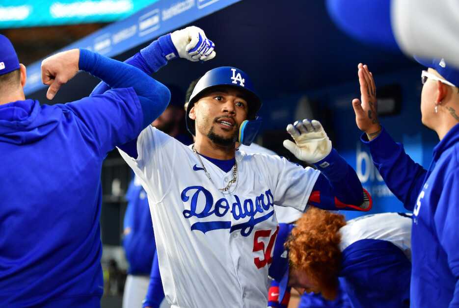 Mookie Betts, Dustin May, Julio Urías