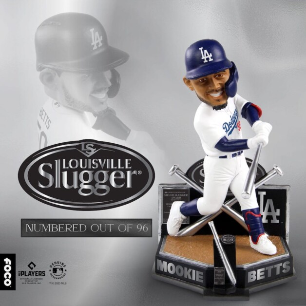 Mookie Betts Silver Slugger Award bobblehead, FOCO