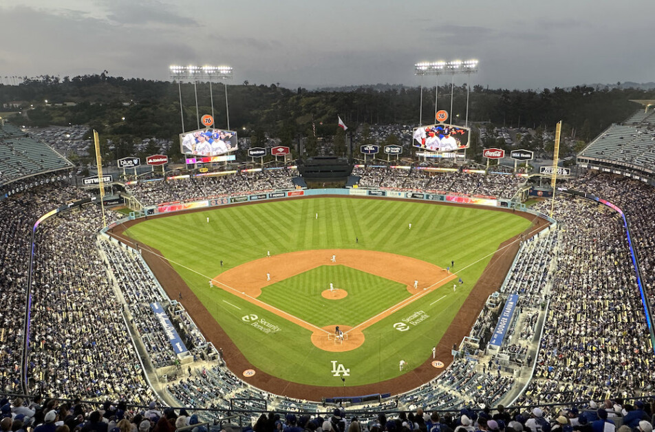 Dodger Stadium view