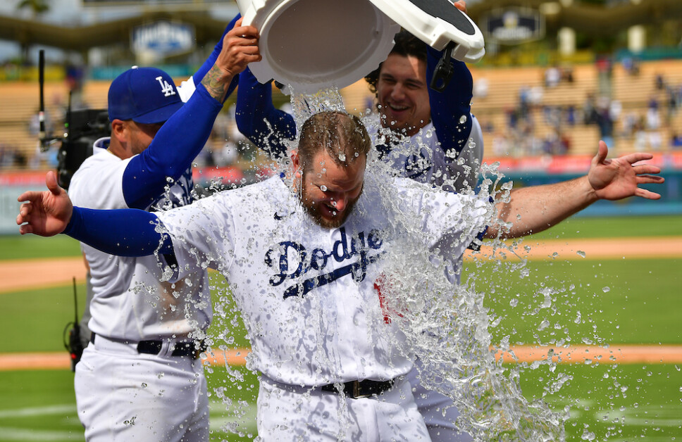 Max Muncy, James Outman, David Peralta, Dodgers walk-off win