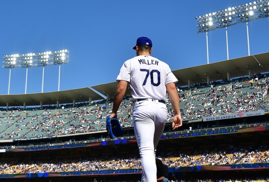 Bobby Miller, Dodger Stadium lights