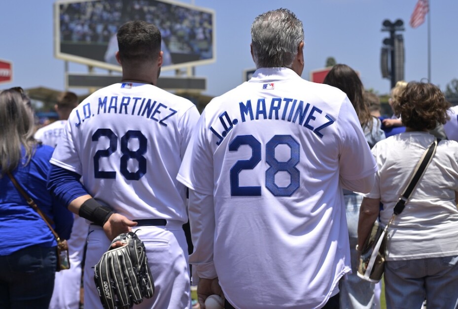 J.D. Martinez, Julio Martinez, Father's Day 2023