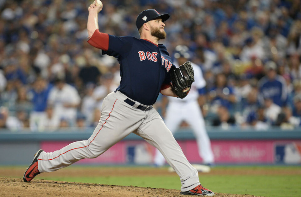 Ryan Brasier, 2018 World Series